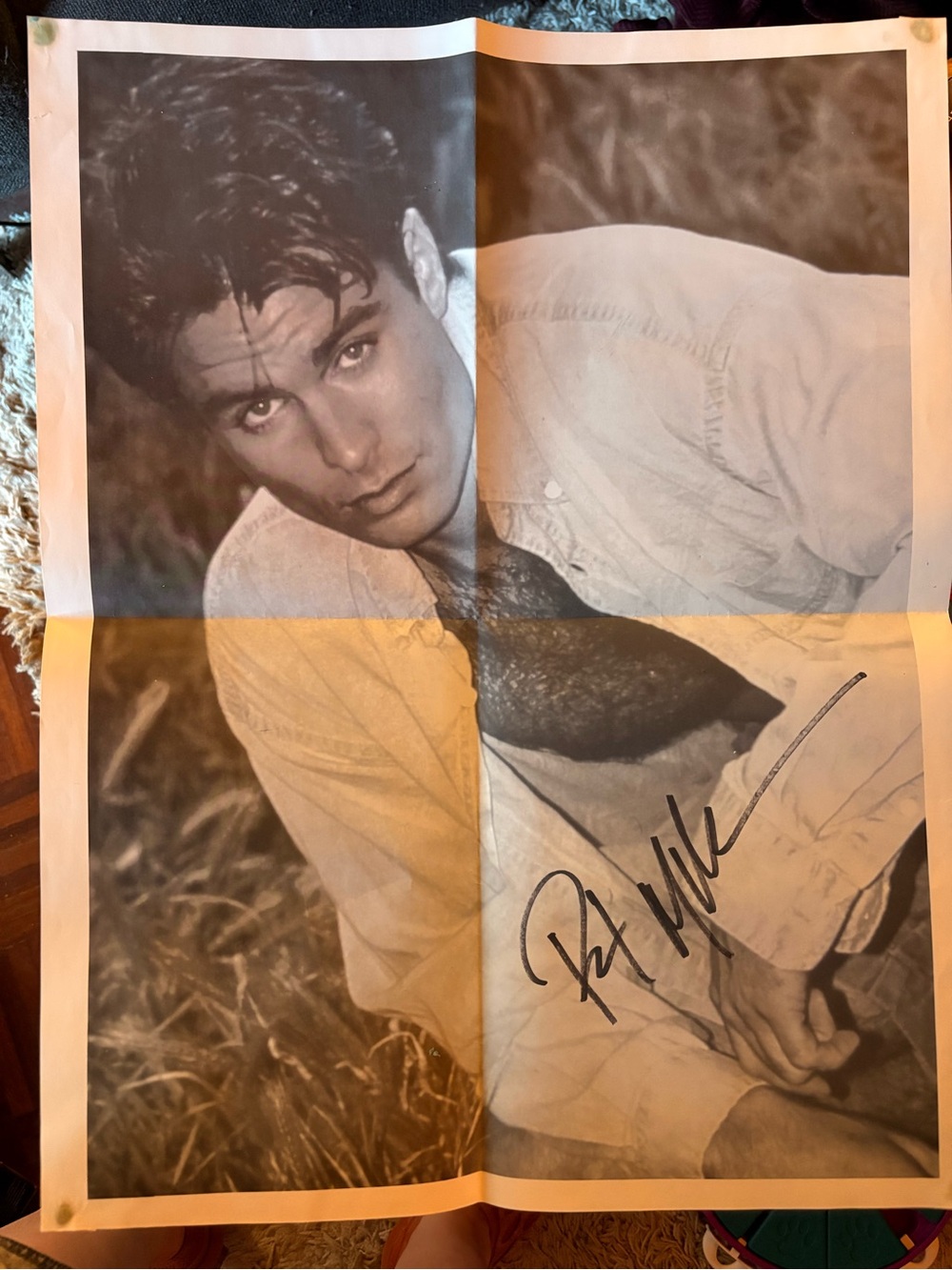 Large signed Patrick Muldoon photo